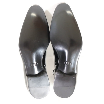 Dior HOMME Vernis Ottoman Patent Shoes Black Size 27.0cm