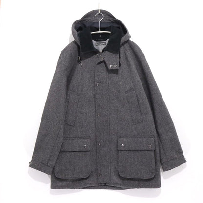 International Gallery BEAMS Hooded Hunting Coat Gray Size XL