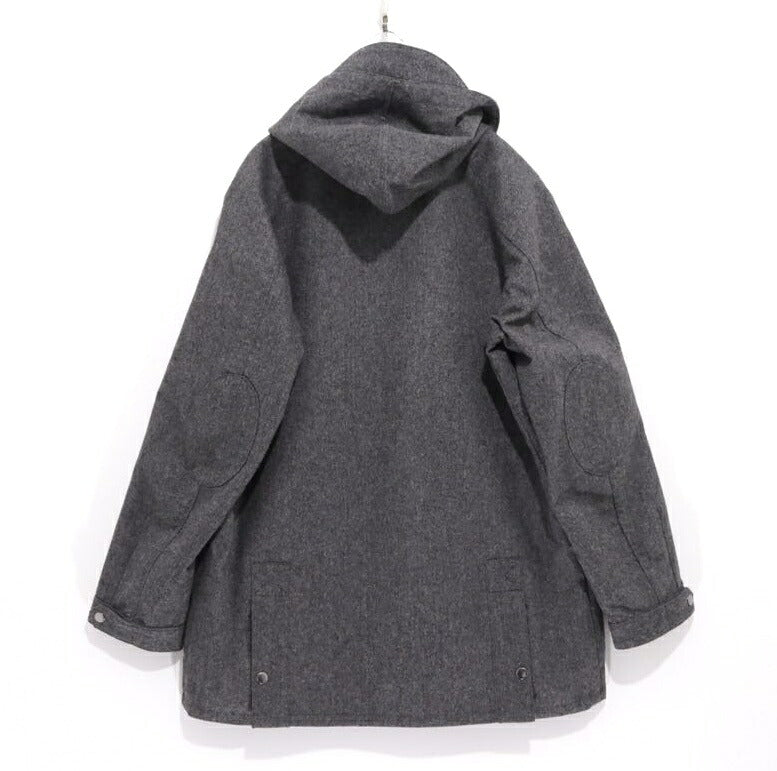 International Gallery BEAMS Hooded Hunting Coat Gray Size XL