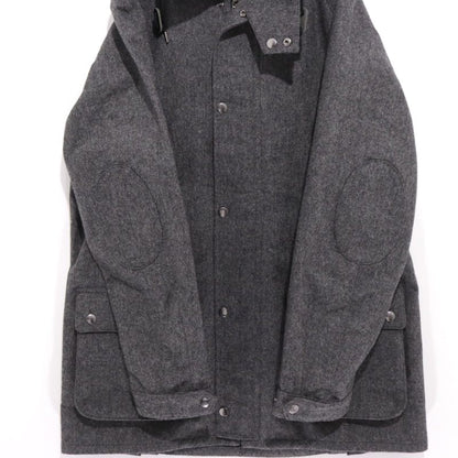 International Gallery BEAMS Hooded Hunting Coat Gray Size XL