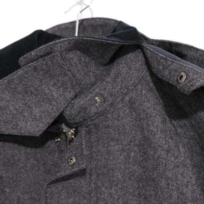 International Gallery BEAMS Hooded Hunting Coat Gray Size XL
