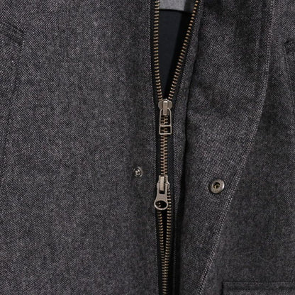 International Gallery BEAMS Hooded Hunting Coat Gray Size XL