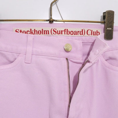 Stockholm Surfboard Club Fog trouser Pink Boots Size EU 48