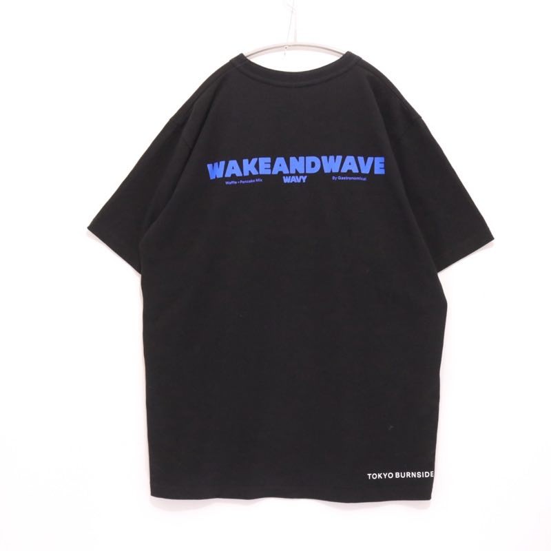 sacai 23SS Ghetto Gastro Logo T-Shirt Black Size 5