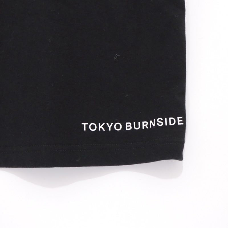 sacai 23SS Ghetto Gastro Logo T-Shirt Black Size 5