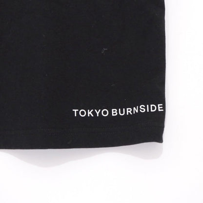 sacai 23SS Ghetto Gastro Logo T-Shirt Black Size 5