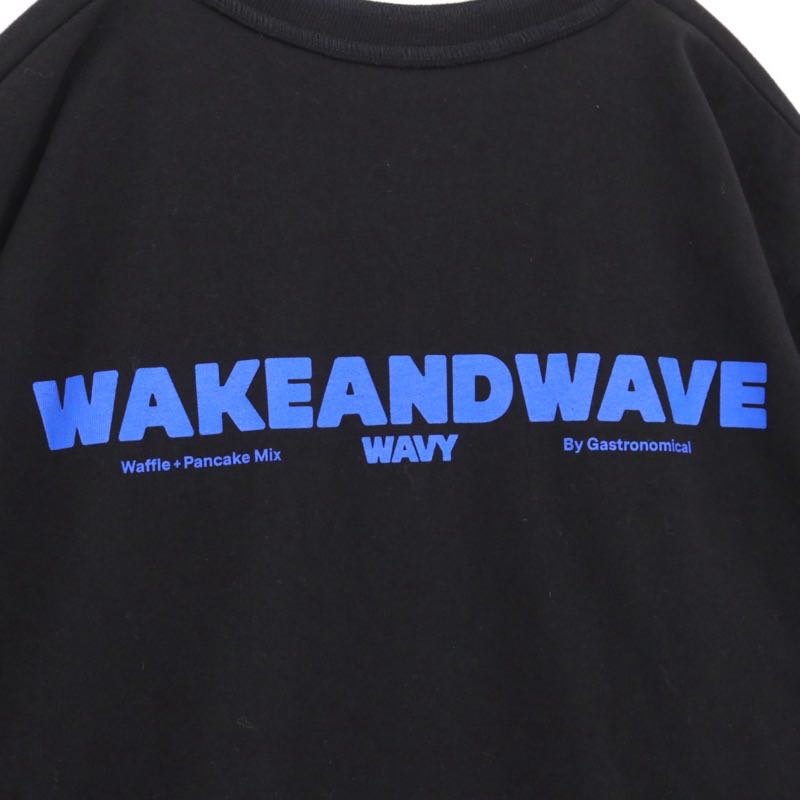 sacai 23SS Ghetto Gastro Logo T-Shirt Black Size 5