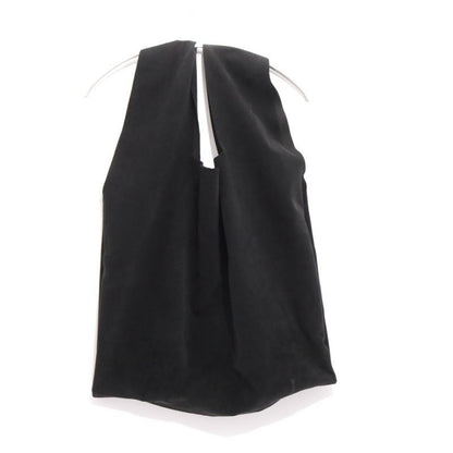 stein 20AW Black Faux Suede Fake Leather Tote Bag Size FREE