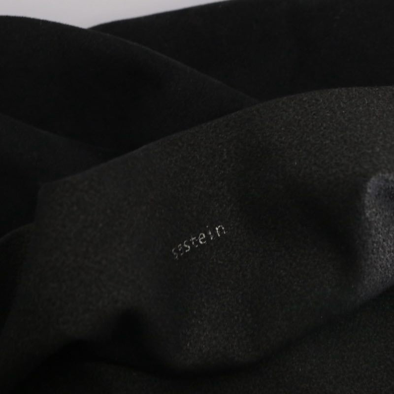 stein 20AW Black Faux Suede Fake Leather Tote Bag Size FREE