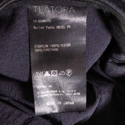 TEATORA Wallet Pants Hotel Packable Nylon Easy Pants Size 2