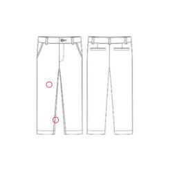 TEATORA Wallet Pants Hotel Packable Nylon Easy Pants Size 2