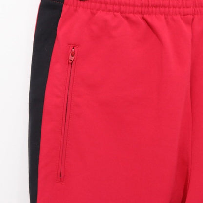 BALENCIAGA 19AW Red Sideline Bonded Track Pants Sweatpants Size 36