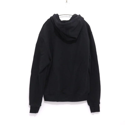 AMI PARIS Ami de Coeur Zipped Hoodie Black Size M