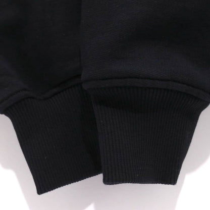 AMI PARIS Ami de Coeur Zipped Hoodie Black Size M