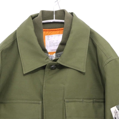 WTAPS 25SS x Sacai Cotton Back Satin Jacket Size 2