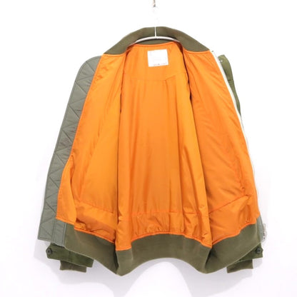 WTAPS 25SS x Sacai Cotton Back Satin Jacket Size 2