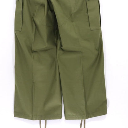 WTAPS x sacai 25SS Cotton Back Satin Pants Khaki Size 3