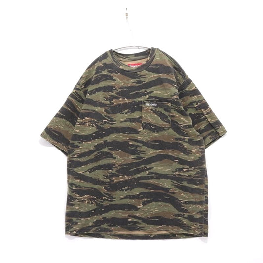Supreme 24SS Tiger Camo Pocket T-Shirt Size S