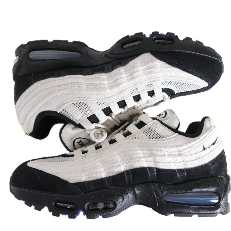 NIKE 26SS Air Max 95 Big Bubble Sneakers Black Size 29cm