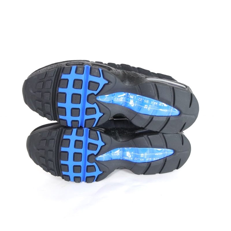 NIKE 26SS Air Max 95 Big Bubble Sneakers Black Size 29cm
