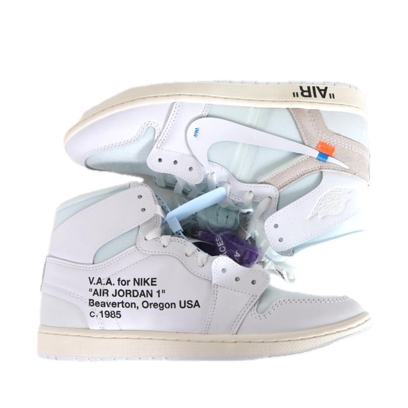 NIKE 26SS Air Jordan 1 Retro High Sneakers White Size 29cm