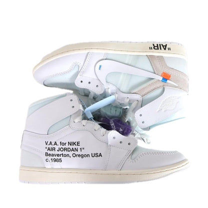 NIKE 26SS Air Jordan 1 Retro High Sneakers White Size 29cm