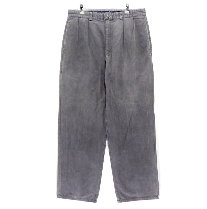 Polo Ralph Lauren 90s Andrew Pant 2-Tuck Chino Slacks Gray