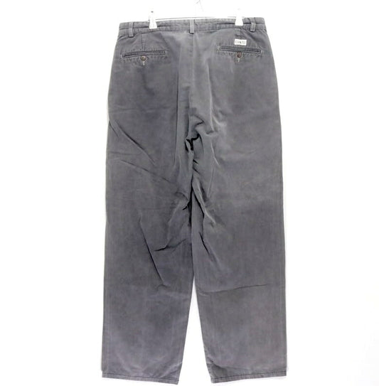 Polo Ralph Lauren 90s Andrew Pant 2-Tuck Chino Slacks Gray