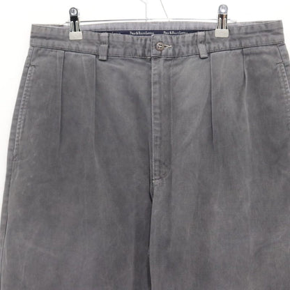 Polo Ralph Lauren 90s Andrew Pant 2-Tuck Chino Slacks Gray