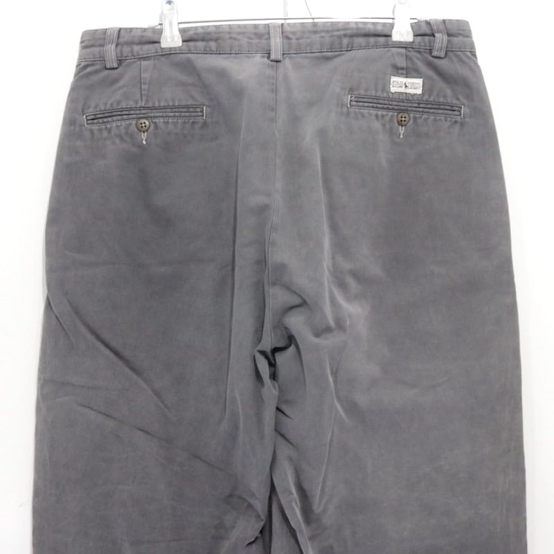 Polo Ralph Lauren 90s Andrew Pant 2-Tuck Chino Slacks Gray