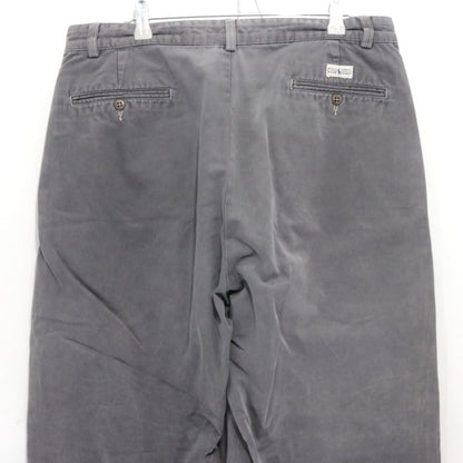 Polo Ralph Lauren 90s Andrew Pant 2-Tuck Chino Slacks Gray
