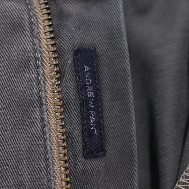 Polo Ralph Lauren 90s Andrew Pant 2-Tuck Chino Slacks Gray