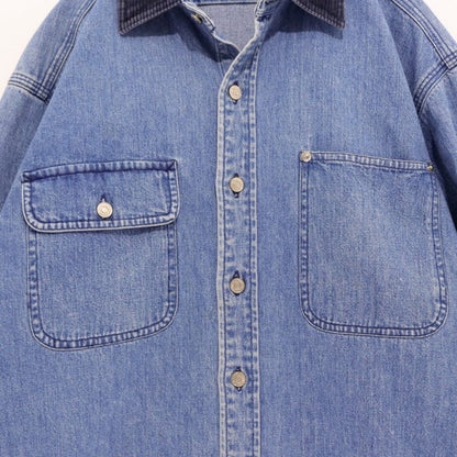 Polo Ralph Lauren 90s Authentic Dungarees Shirt L Size L