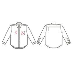 Polo Ralph Lauren 90s Authentic Dungarees Shirt L Size L