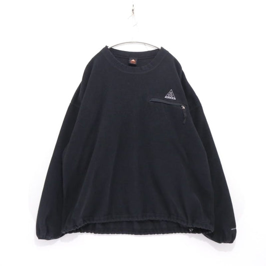 NIKE ACG 90s Fleece Crewneck Sweatshirt Black Size L