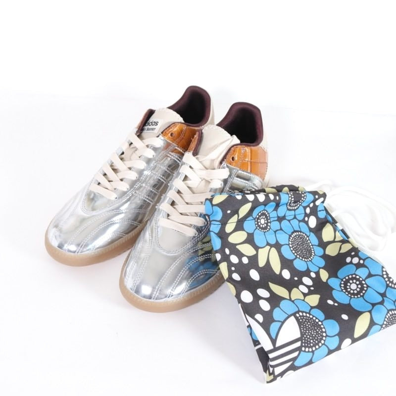 adidas x Wales Bonner 24SS Samba Sneakers Silver Size 28.5cm
