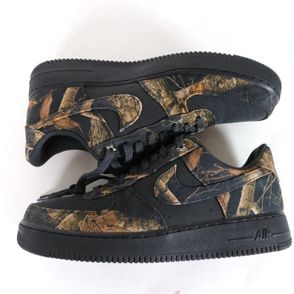 NIKE 25FW Air Force 1 07 Low Sneakers Black Size 29.5cm
