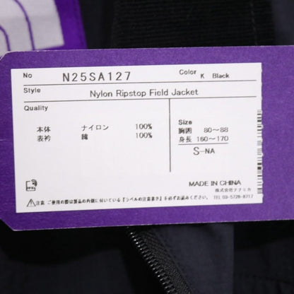 THE NORTH FACE PURPLE LABEL SS Ripstop Jacket Black Size S