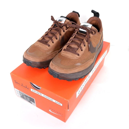 NIKE Tom Sachs GPS Field Brown Sneakers Size 26.5cm