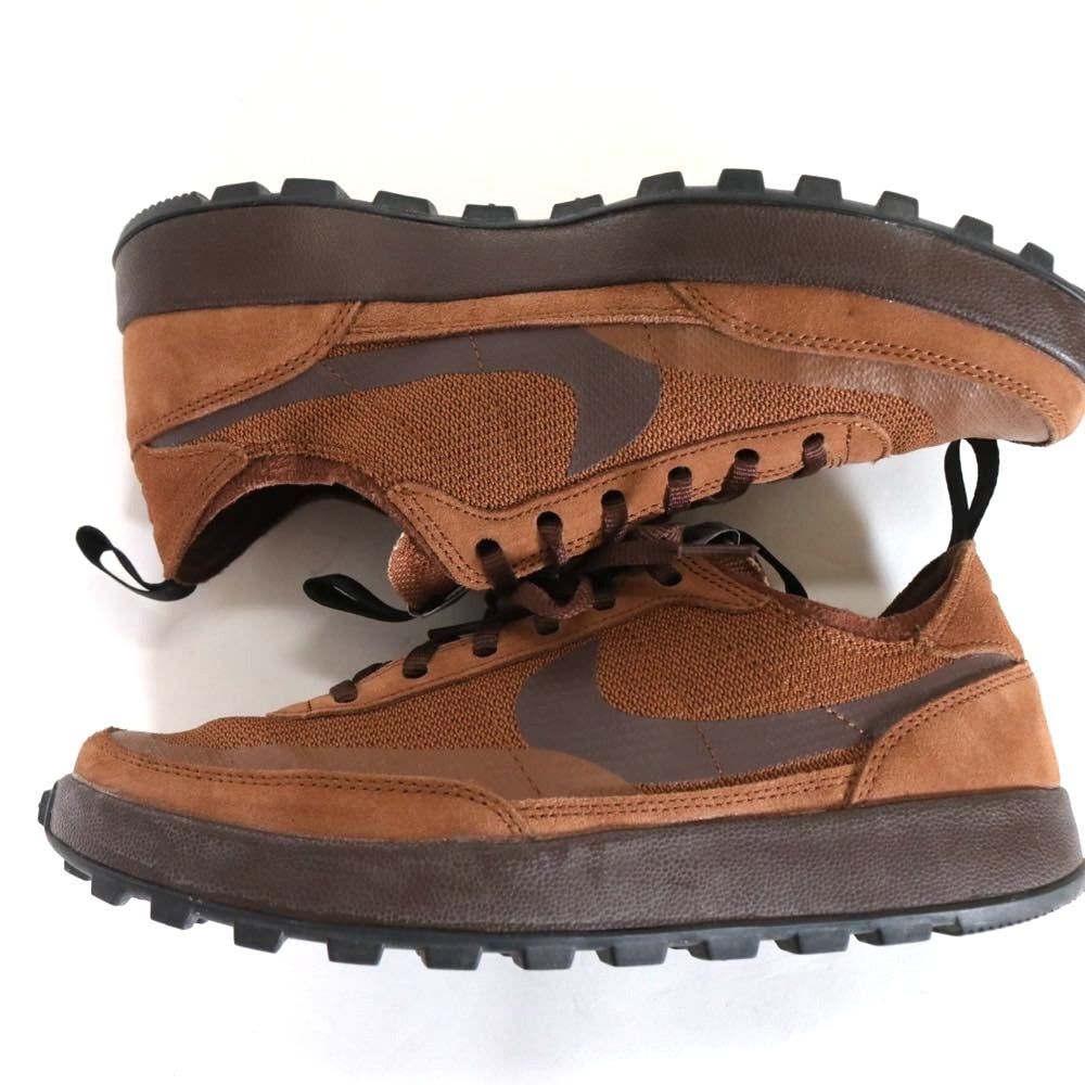 NIKE Tom Sachs GPS Field Brown Sneakers Size 26.5cm