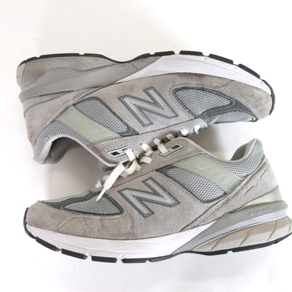 New Balance 990v5 Gray Made in USA Sneakers Size 26.5cm