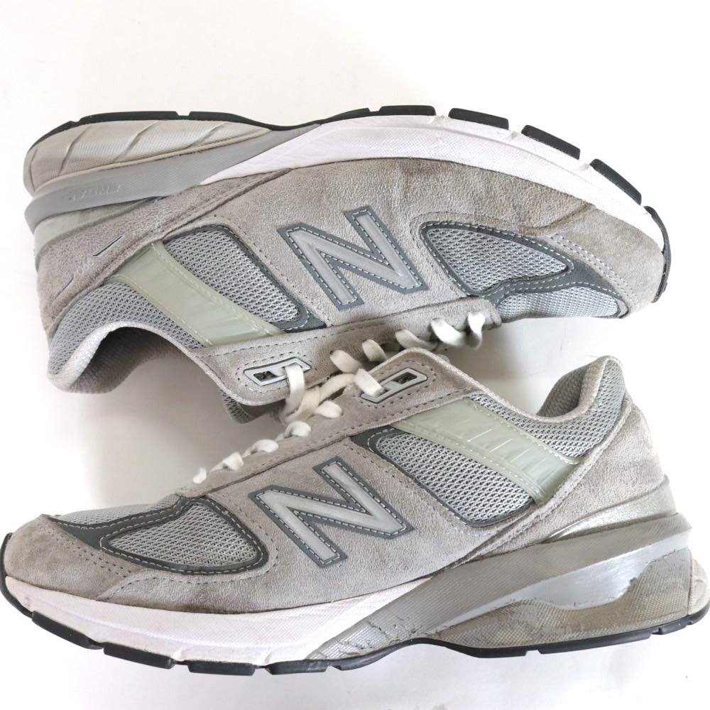 New Balance 990v5 Gray Made in USA Sneakers Size 26.5cm