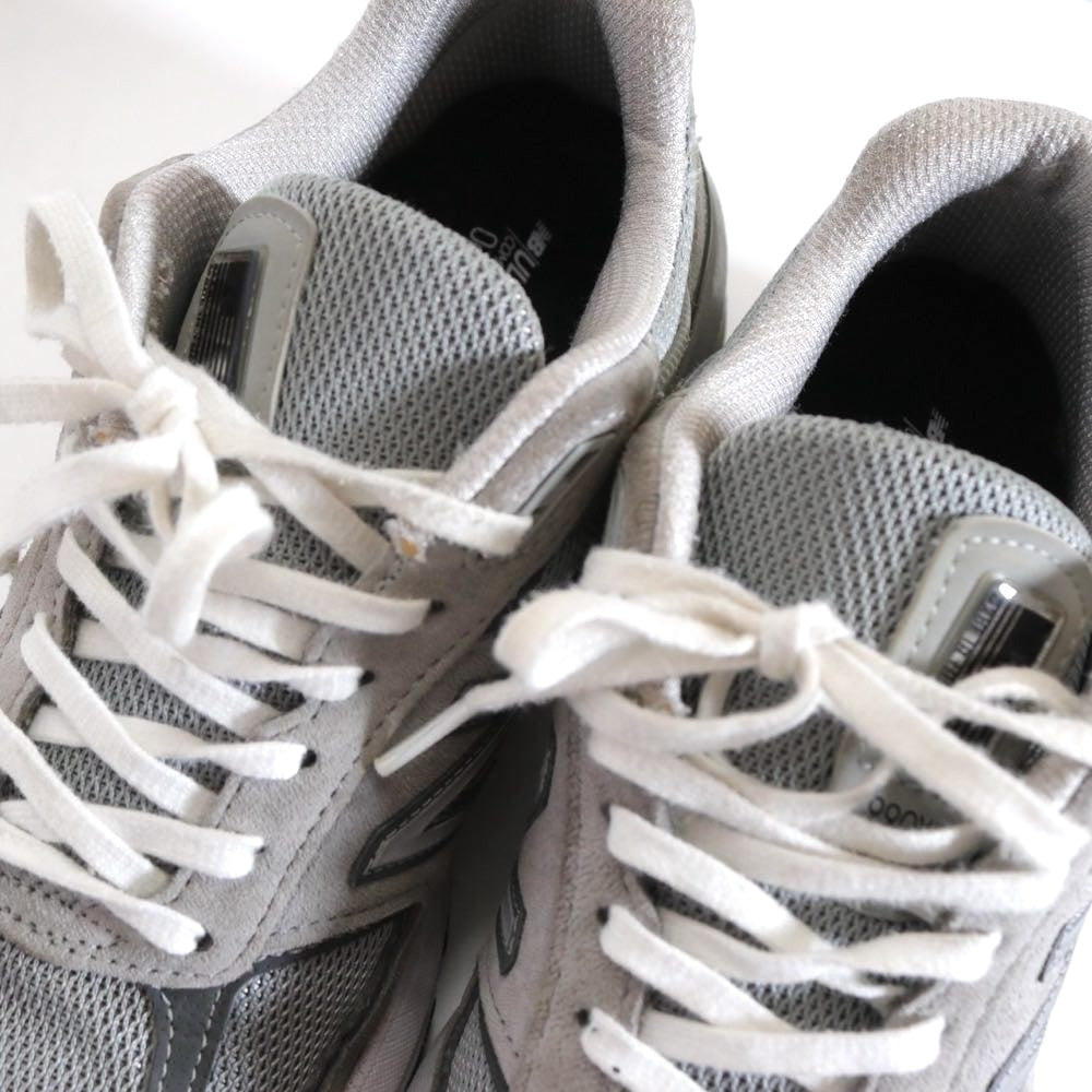New Balance 990v5 Gray Made in USA Sneakers Size 26.5cm