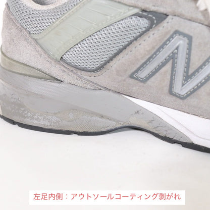 New Balance 990v5 Gray Made in USA Sneakers Size 26.5cm