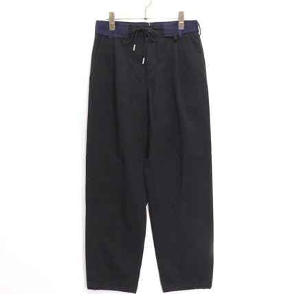 sacai 21AW Chino Grosgrain Pants Black Size 0
