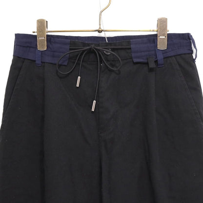 sacai 21AW Chino Grosgrain Pants Black Size 0