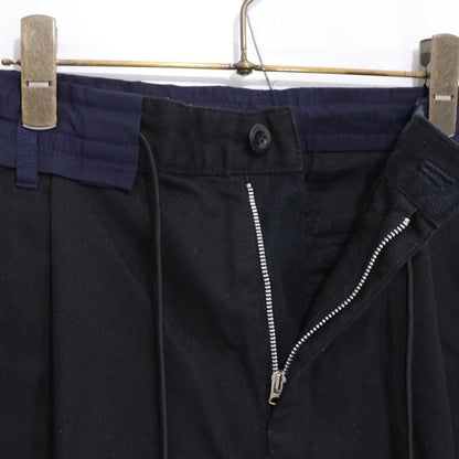 sacai 21AW Chino Grosgrain Pants Black Size 0
