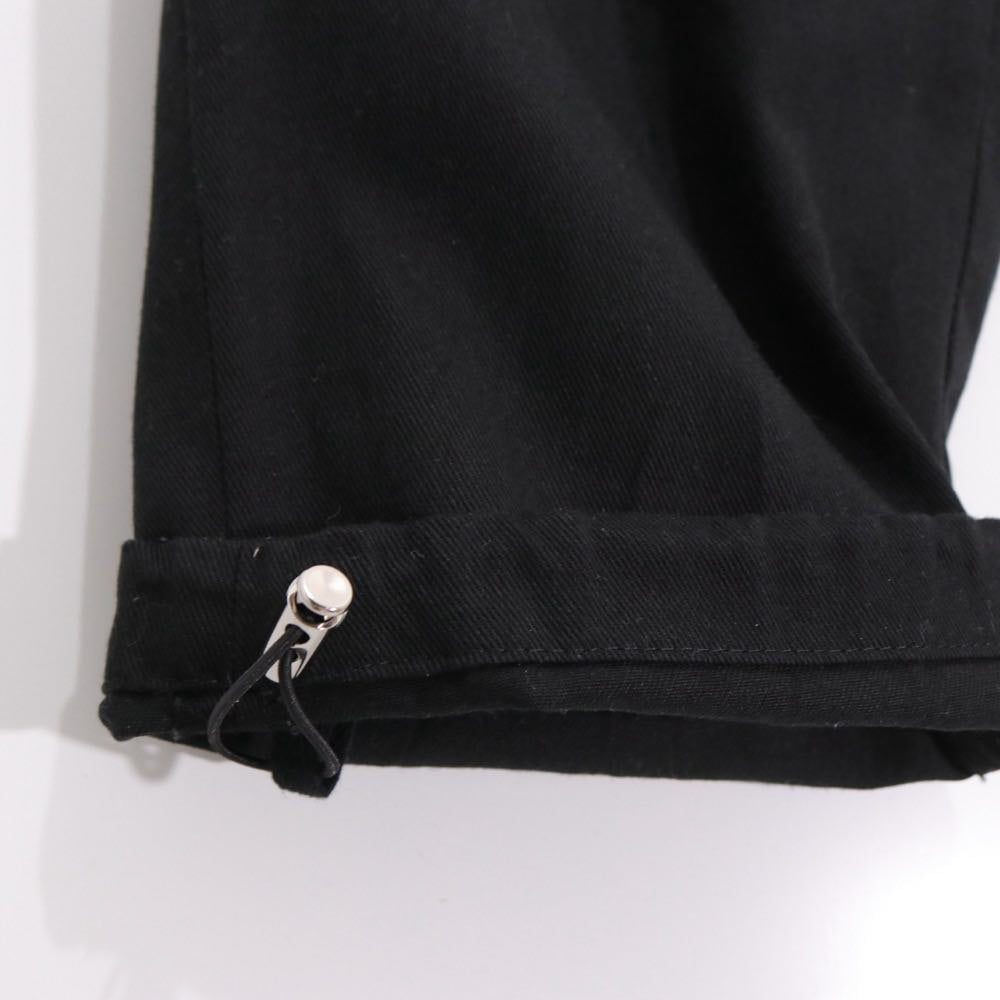 sacai 21AW Chino Grosgrain Pants Black Size 0