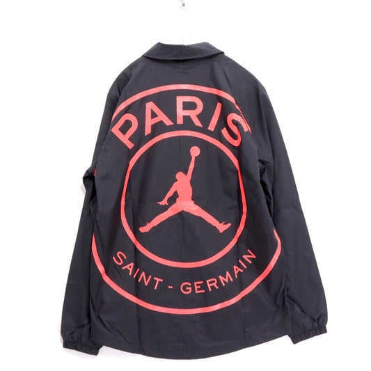 Nike JORDAN BRAND 19AW PSG Coach Jacket Black Size S