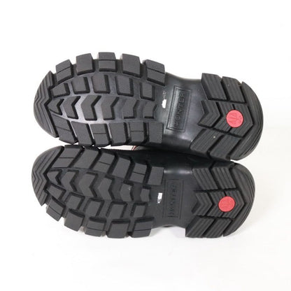 HUNTER Intrepid Insulated Short Snow Boots Black Size 23.0CM